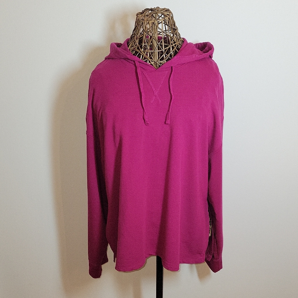 Nike yoga DRI-FIT loose fit hoodie womens size L